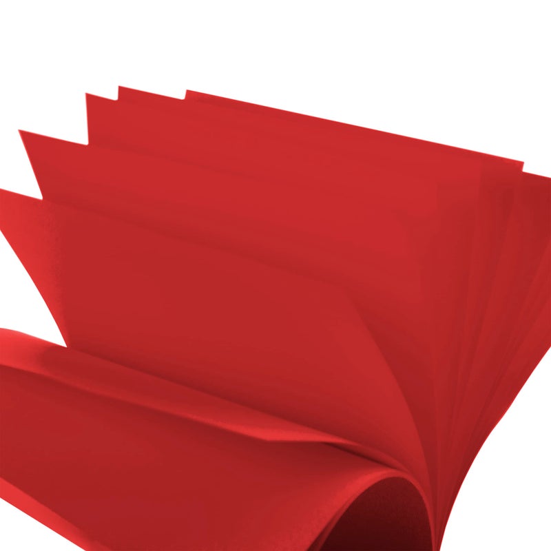 JAM PAPER Extra Heavyweight 130lb Cardstock - 8.5 x 11 Coverstock - 352 gsm - Red - 25 Sheets/Pack - Image 5